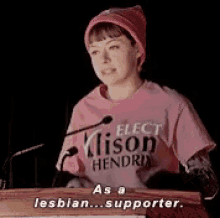 As A Lesbian As A Lesbian Supporter GIF - As A Lesbian Lesbian As A Lesbian Supporter GIFs