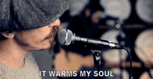 It Warms My Soul Foy Vance GIF - It Warms My Soul Foy Vance Closed Hand Full Of Friends GIFs