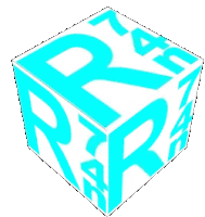 Cube Block Sticker - Cube Block R74n Stickers