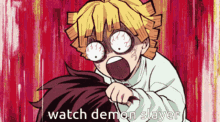 Watch Demon Slayer Zenitsu GIF - Watch Demon Slayer Zenitsu Demon Slayer GIFs