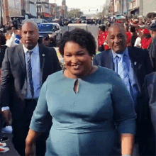 Smiling Stacey Abrams GIF - Smiling Stacey Abrams All In The Fight For Democracy GIFs