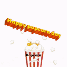 Popcorn Day GIF - Popcorn Day Gif GIFs