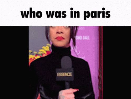 Who was in paris