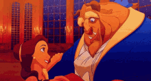 beauty and the beast dancing happy