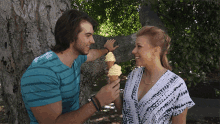 Sundae Ice Cream GIF - Sundae Ice Cream Sweet Couple GIFs