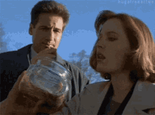 Xfiles Scully GIF - Xfiles Scully Cricket GIFs