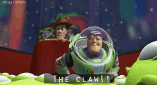 Toy Story Buzz Lightyear GIF - Toy Story Buzz Lightyear The Claw GIFs