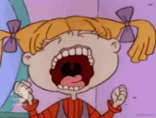 Angelica Scream GIF - Angelica Scream Mad GIFs