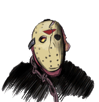 Friday The13th Jason Sticker - Friday The13th Jason Jason Voorhees Stickers