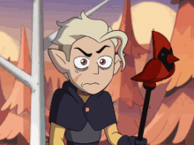 hunter the owl house toh cute sad hunter the owl house toh cute sad