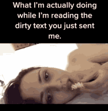 Dirty talk text