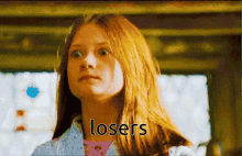 ginny ginny ginny losers harry potter