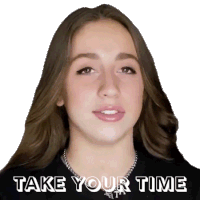 Take Your Time Tate Mcrae Sticker - Take Your Time Tate Mcrae Seventeen Stickers
