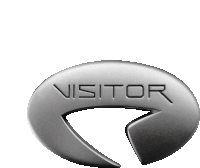 Visitor Badge Star Trek Sticker - Visitor Badge Star Trek Visitors Pin Stickers