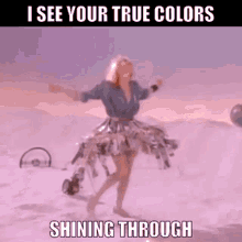 True Colors Cyndi Lauper GIF - True Colors Cyndi Lauper Shining Through GIFs
