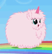 Pink Fluffy GIF - Pink Fluffy Unicorn GIFs