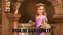 Vida De Garçonete GIF - Waitress Tangled GIFs