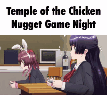 Temple Of The Chicken Nugget Game Night GIF - Temple Of The Chicken Nugget Game Night Gaming GIFs