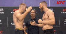 Good Luck Ufc Brasil GIF - Good Luck Ufc Brasil Face Off GIFs