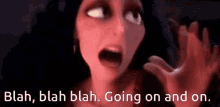 blah blah