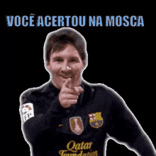 Você Acertou Na Mosca Messi GIF - Fly Got It Yes GIFs