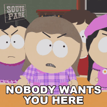 Nobody Wants You Here Heidi Turner GIF - Nobody Wants You Here Heidi Turner South Park GIFs