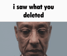 i saw what you deleted gus breaking bad