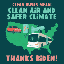 Joe Biden Clean Buses Mean GIF - Joe Biden Clean Buses Mean Clean Air GIFs