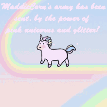 Unicorn Rainbow GIF - Unicorn Rainbow Quotev Army GIFs