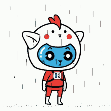 下雨 淋雨 GIF - 下雨 淋雨 保持干爽 GIFs