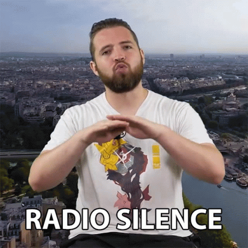 maintain radio silence