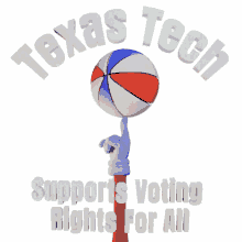 texas tech texas texas voter texas tech supports voting rights for all voting rights