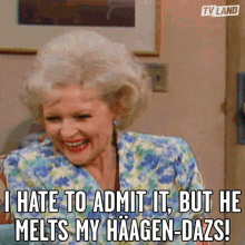 I Hate To Admit It But He Melts My Hagen Dazs GIF - I Hate To Admit It But He Melts My Hagen Dazs Make My Heart Worm GIFs