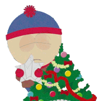 Holding A Star Stan Marsh Sticker - Holding A Star Stan Marsh South Park Stickers