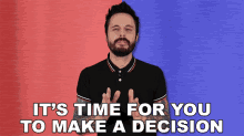 Its Time For You Make A Decision Liam Scott Edwards GIF - Its Time For You Make A Decision Liam Scott Edwards Ace Trainer Liam GIFs