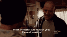 What The Hell Is Wrong With You Im Really Asking Breaking Bad GIF - What The Hell Is Wrong With You Im Really Asking Breaking Bad Walter White GIFs