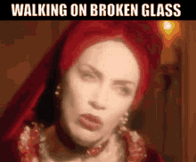 Annie Lennox Walking On Broken Glass GIF - Annie Lennox Walking On Broken Glass 90s Music GIFs