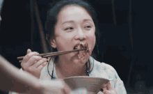 zhou xun chau tan chinese actress singer eating
