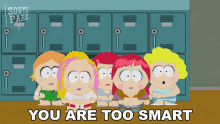 You Are Too Smart Annie Knitts GIF - You Are Too Smart Annie Knitts Bebe Stevens GIFs