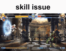 blazblue central fiction skill issue