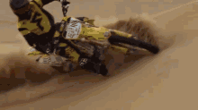 dirt motorbike sand riding dunes