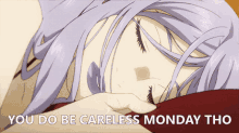 Careless Monday GIF - Careless Monday Kuroha GIFs