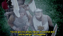 coconut gallop banging monty python holy grail