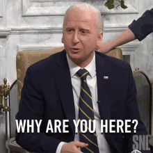 Why Are You Here Joe Biden GIF - Why Are You Here Joe Biden Saturday Night Live GIFs