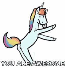 Youre So Awesome Dance GIF - Youre So Awesome Dance Unicorn GIFs