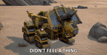 dont feel a thing dozer brian drummond dinotrux i feel nothing