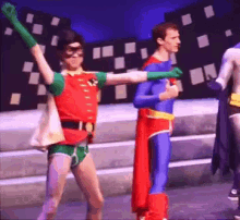 robin superman dancing gay holy