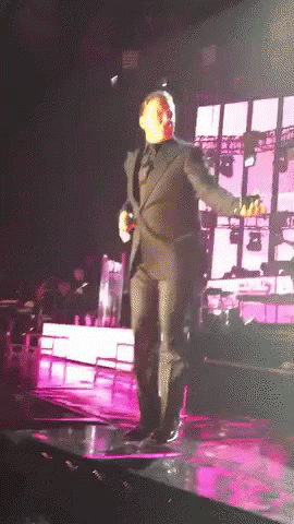 Luis Miguel Concert GIF - Luis Miguel Concert Jumping GIFs