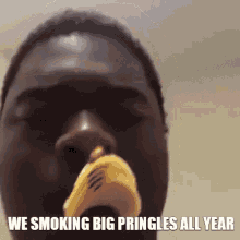 Pringles Smoke GIF - Pringles Smoke Big GIFs