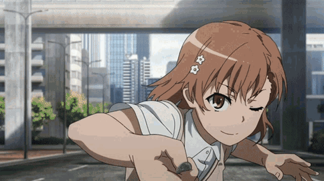 Toaru Kagaku No Railgun T Misaka Mikoto GIF - Toaru Kagaku No Railgun T Misaka Mikoto Anime GIFs